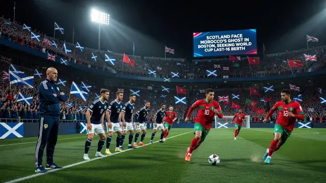 Scotland Face Morocco's Ghost in Boston, Seeking World Cup Last-16 Berth